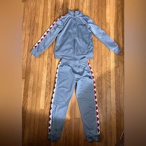 Hurley Size 7 Gray Jogger Set